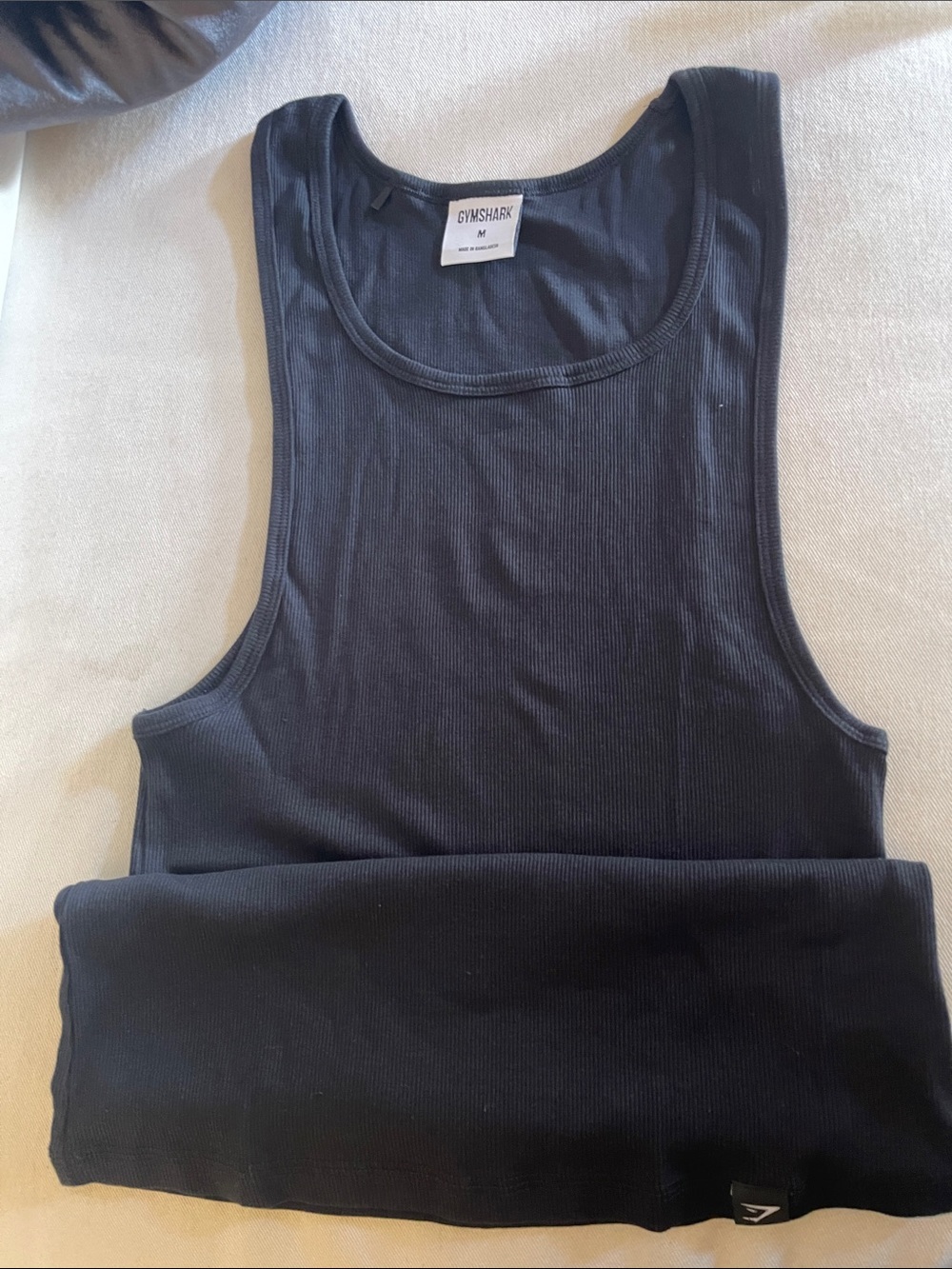 COTTON SEAMLESS SLEEVELESS TOP